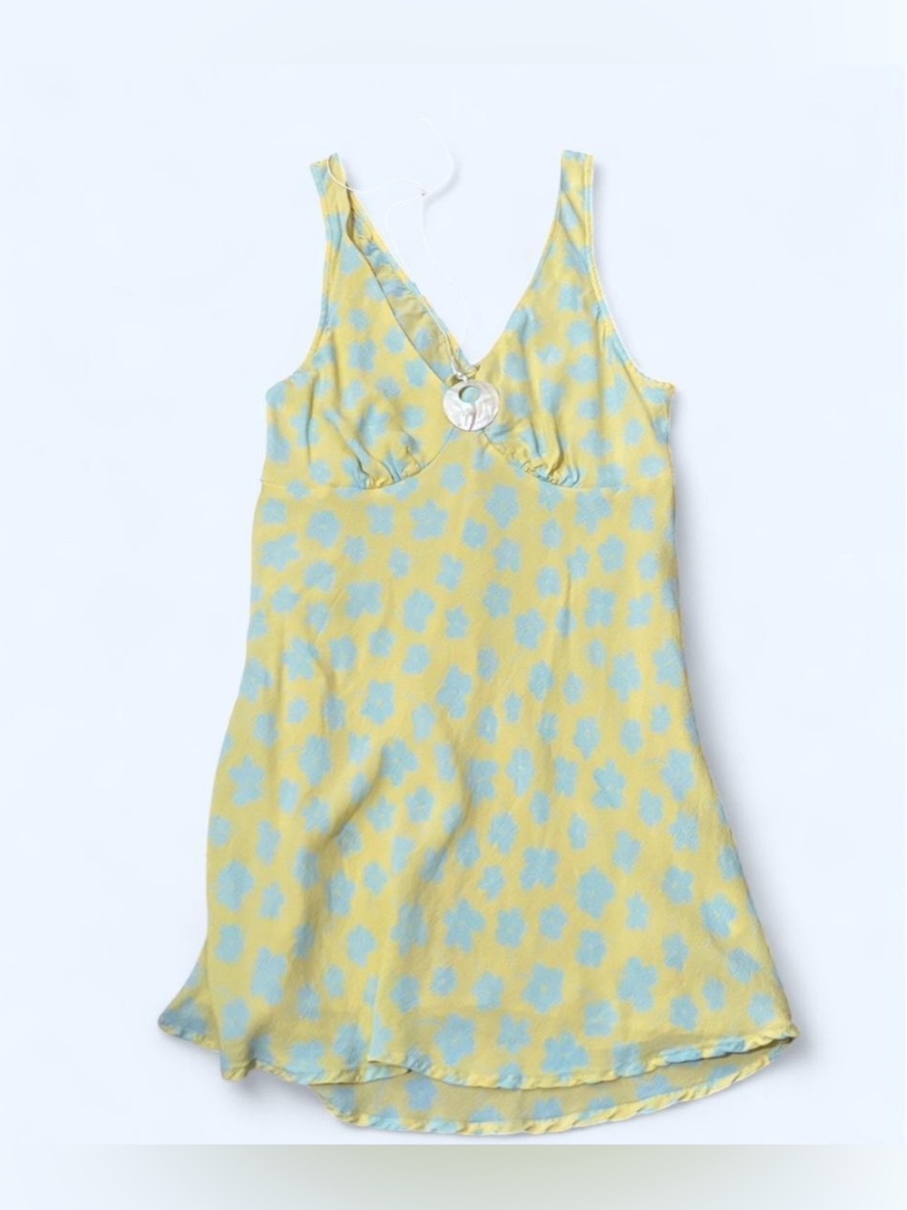 Cotton On • Yellow & Light Blue Floral Slip Dress
